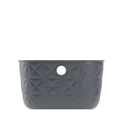 Panier de rangement Softex XS 3L Gris Anthracite CURVER