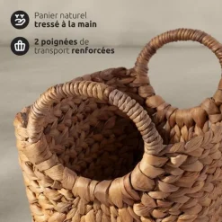 Panier de rangement tressé Caracas M