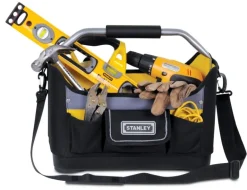Panier porte outils 40 cm (16'') avec bandoulière STANLEY
