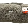 Panier rond Nirvana fluffy taupe 90 x 14 cm