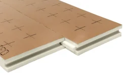 Panneau polyuréthane kraft R2,6 Ep.5,6cm 120x100cm mur/sol