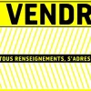 Panneau de signalisation "A vendre" PVC adhésif