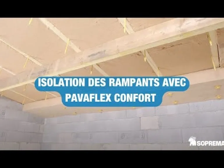 Panneau fibre de bois R=4,7 Ep.18cm 122x57,5cm (x3)