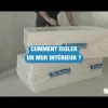 Panneau polystyrène extrudé R1,5 Ep.5cm 125x60cm mur/sol