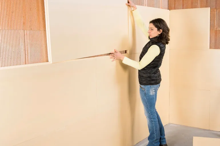 Panneau polystyrène extrudé R1,5 Ep.5cm 125x60cm mur/sol