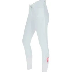 Pantalon d'équitation Janne femme blanc perle