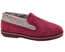Pantoufle CLADY bordeaux pour femme