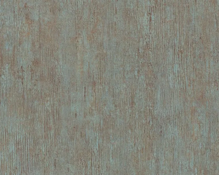 Papier peint vinyl sur support intissé uni brut vert.or