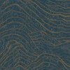Papier peint vinyl expansé sur support intissé okusai bleu