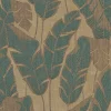 Papier peint vinyl expansé sur support intissé tabasco jade