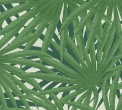 Papier peint vinyl sur support intissé palmeraie vert