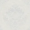 Papier peint vinyl sur support intissé damas.perle