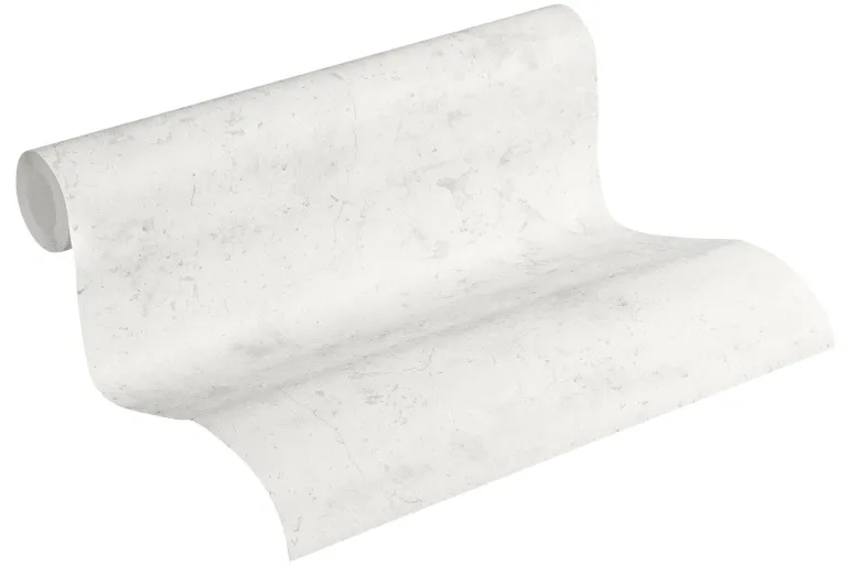 Papier peint vinyl sur support intissé loft béton gris clair