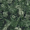 Papier peint vinyl sur support intissé cacatoes jungle