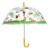 Parapluie enfant transparent insectes