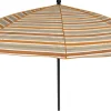 Parasol Smart rond Ø2m Baleares Terra JARDIN PRIVÉ