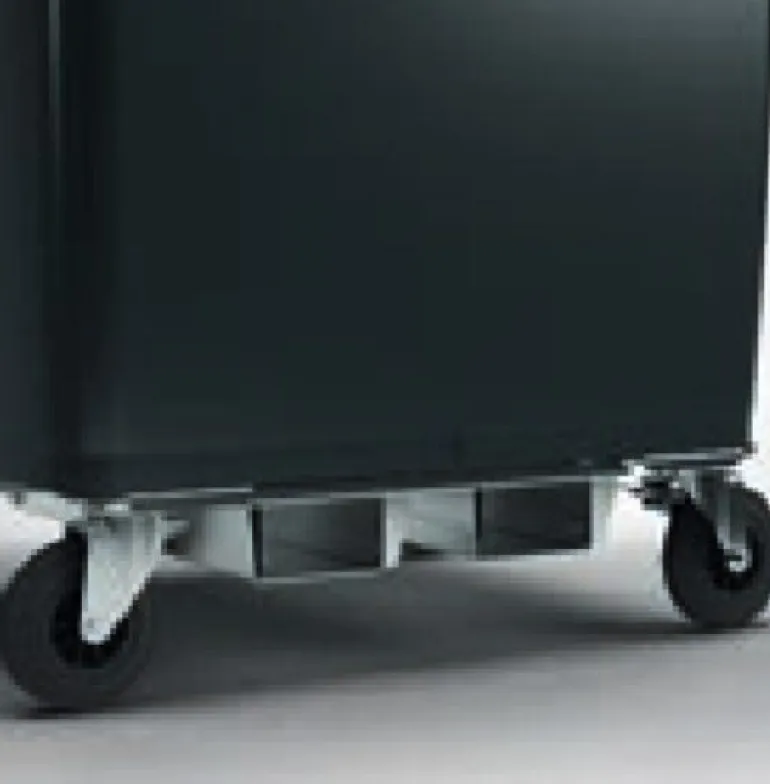 Passage fourche + renforts fond de cuve CityBac 660L/770L