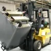 Passage fourche + renforts fond de cuve pour CityBac 1000L