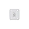 Passe caisson à rotule 50x45mm 6 pans 10mm plastique blanc