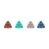 14 patins triangle Selfgrip 95x95 6 trous NORTON