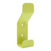 Patère basique 1 tête acier vert botanique 140x40x50mm