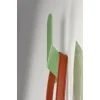 Patère Bend 174x73x35mm ép.2mm acier vert botanique