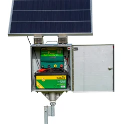 P4500 avec boîtier antivol+module solaire+batterie AGM 100Ah