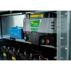 P8000 avec boîtier antivol+module solaire+batterie 4x200Ah