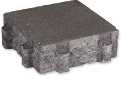 Pavé Land 20x20x6,2 cm avec écarteurs 1,5 cm Anthracite