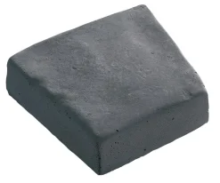 Pavé tour d'arbre anthracite L.17 x l.13 x ép.4,5 cm (unité)
