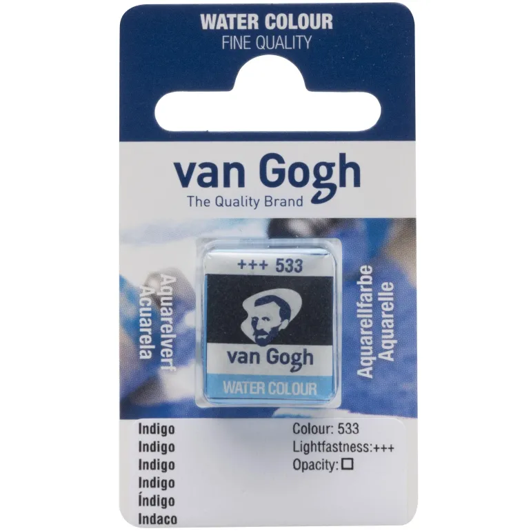 Peinture Aquarelle Godet Indigo 533