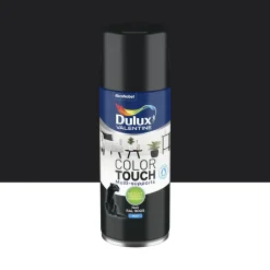 Peinture aérosol color touch mat noir 400ml