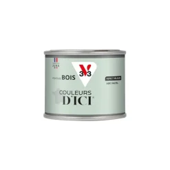 Peinture bois extérieur couleurs d'ici vert pastel 125ml V33