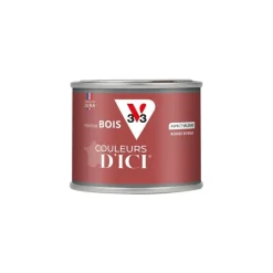 Peinture bois extérieur couleurs d'ici rouge intens 125ml