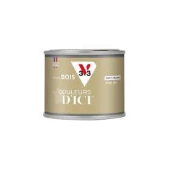 Peinture bois extérieur couleurs d'ici jaune kaki 125ml V33