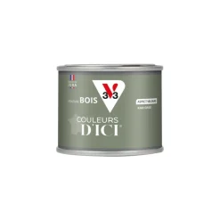 Peinture bois extérieur couleurs d'ici kaki grisé 125ml V33