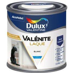 Peinture laque acrylique Valénite Blanc Mat 125ml
