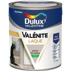 Peinture laque acrylique Valénite Grain De Sable Satin 2L
