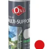 Peinture multi-supports Top3+ Rouge Vif Satin 400ML OXI