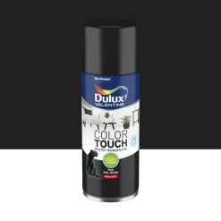 Peinture aérosol color touch brillant noir 400ml