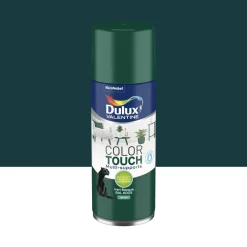Peinture aérosol color touch satin vert basque 400ml
