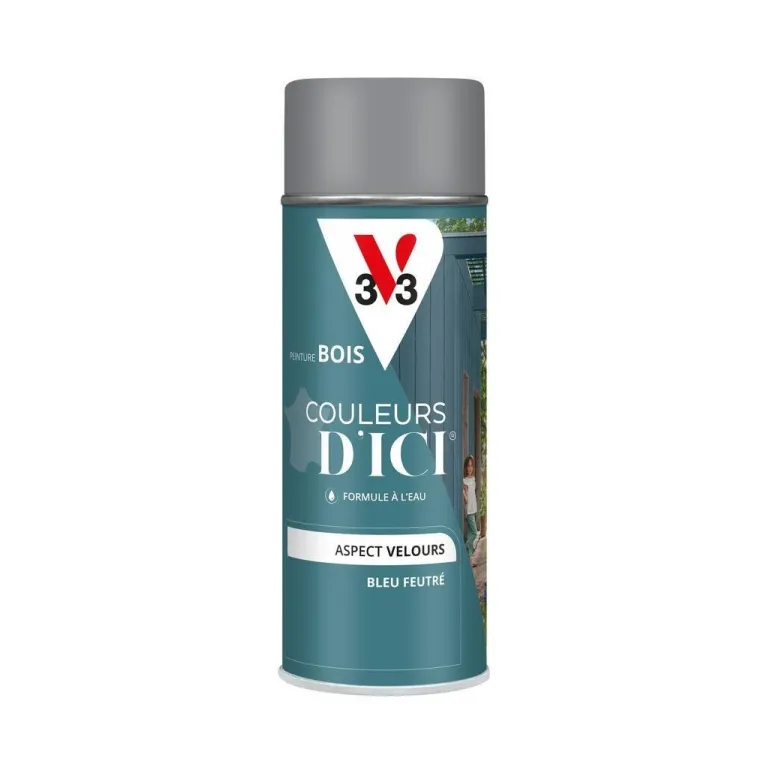 Peinture bois aérosol couleurs d'ici beige nat 400ml V33