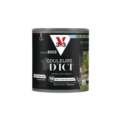 Peinture bois extérieur couleurs d'ici jaune kaki 0,5L V33