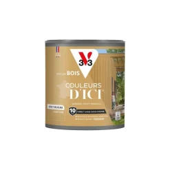 Peinture bois extérieur couleurs d'ici jaune ocré 0,5L V33