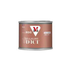 Peinture bois extérieur couleurs d'ici terre cuite 125ml V33