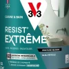 Peinture cuisine et bain Resist Extrême Bleu pétr. Vel 0,5L