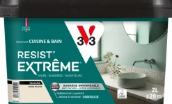 Peinture cuisine et bain Resist Extrême Rose duvet Vel 2L