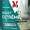 Peinture cuisine et bain Resist Extrême Vert lichen Vel 0,5L