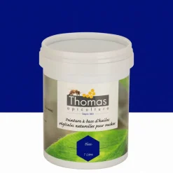Peinture de protection aux huiles végétales 1L bleu