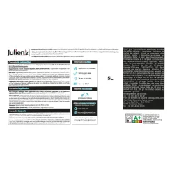 Peinture intérieure Blanc Couvrant mat base white 5L JULIEN